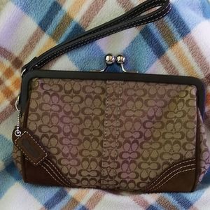 Coach Wristlet